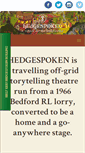 Mobile Screenshot of hedgespoken.org